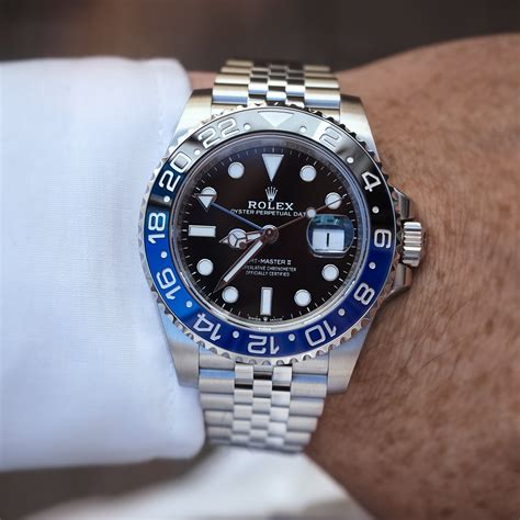 rolex batman gmt 2016|Rolex gmt master ii batgirl.